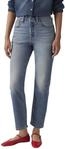Levi's Damen Jeanshose 501 Crop High Rise, Straight Fit