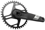 Sram Apex Dub Kurbelgarnitur, schwarz, 165 mm, 40t Direktmontage