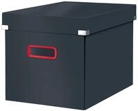 Leitz Click & Store gro&szlig;e Aufbewahrungsbox Cube, Faltbare Aufbewahrungsbox mit