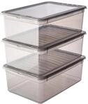 keeeper Aufbewahrungsboxen mit Air Control System, 3-teiliges Set, 3 x 11 l,...