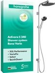 hansgrohe Activera S - wassersparendes Duschsystem (EcoSmart) ohne Armatur,
