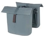 Basil City Doppeltasche MIK - 28-32L, Graphite Blue, Wasserabweisend, Inkl.