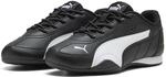 PUMA Catch Kids Sneaker Kinder, Schwarz (Black x Warm White), 29 EU