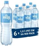 VILSA Mineralwasser Naturelle, 6 x 1,00 l PET