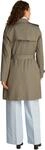 Tommy Hilfiger Damen Trenchcoat Cotton Slim Fit Kurz, Braun (Tundra Brown), 36