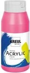 KREUL 17063 - Triton Acrylic Liquid fluoreszierend Pink 750 ml, Hochwertige