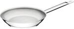 Tramontina Edelstahlpfanne, &Oslash; 26cm, Edelstahl 18/10, Bratpfanne unbeschichtet,