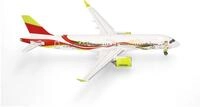 Herpa Modellflugzeug airBaltic Airbus A220-300 50th A220 - YL-ABX, Miniatur im