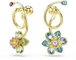 Swarovski Idyllia Drop-Ohrh&auml;nger, Mehrfarbige und Vergoldete Ohrringe mit