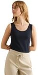 Cecil Damen Basic Top aus Reiner Baumwolle