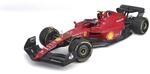 Bburago 1/18 Ferrari-2022 Formel 1-mit Helm #Sainz-Nouveaute FA 2022-Miniaturauto
