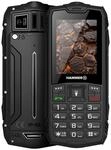 Hammer H Rock LTE Outdoor Handy ohne Vertrag, 3000mAh Akku, 64 GB, 2,4" IPS Display,