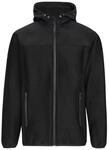 Trigema Herren Jacke Softshell-Kapuzenjacke, Gr. XXX-Large, Schwarz (schwarz 008)