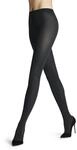 FALKE Damen Strumpfhose Cotton Touch W Ti Baumwolle einfarbig 1 St&uuml;ck, Grau Graphite