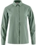 Fj&auml;llr&auml;ven Damen Abisko Trekking Hemd, Patina Green, XL