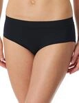 Schiesser Damen Unterw&auml;sche Panty Single Jersey - Unique Micro, schwarz_181422, 40