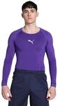 PUMA Herren Liga Baselayer Tee Ls Shirt, Prism Violet, L EU