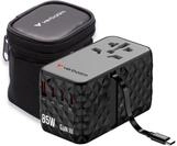 Verbatim GaN Universal Reiseadapter mit integriertem Kabel, 85W,...