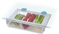 Joseph Joseph FridgeStore &ndash; Platzsparender K&uuml;hlschrank-Organizer unter dem Regal,