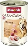 animonda GranCarno Hunde Nassfutter mit Pute (6 x 400 g), getreidefreies