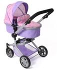 Bayer Chic 2000&reg; 2in1 Puppenwagen Mika &ndash; Herzchen lila &ndash; faltbar &ndash;
