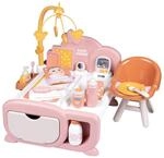 Smoby &ndash; Baby Nurse Cocoon 3-in-1 Puppenm&ouml;bel &ndash; Spielset mit Pflege-,...