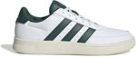 Adidas Herren Breaknet 2.0 Shoes, FTWR White/Collegiate Green/Silver Green, 37 1/3 EU