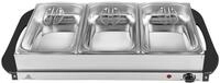 Stay Hot SH 4.1, XXL, 2-in-1 Buffetw&auml;rmer & Warmhalteplatte, 200 Watt, Ideale