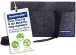magnetoplan Desk Sharing & Hot Desking Bag ecoAware, Grau | BxHxT 420x180x56 mm 
