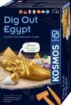 KOSMOS 617370 Pharaonen-Schatz, Ausgrabungs-Set, Grabe echte Edelsteine und