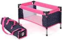 Bayer Chic 2000 652-84 Reisebett f&uuml;r Baby-Puppen, Konfetti pink, Large