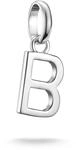 THOMAS SABO Charm-Anh&auml;nger Buchstabe B Connect Silber Recyceltes 925 Silber