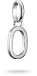 THOMAS SABO Charm Club Connect Charm-Anh&auml;nger Buchstabe Recyceltes 925 Silber