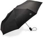 Volkswagen 000087602P Regenschirm Taschenschirm Schirm schwarz, mit neuem VW Logo