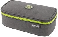 Herlitz Faulenzer Beatbox, Grey/Yellow, 1 St&uuml;ck