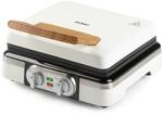 DOMO DO9280W Waffeleisen - Waffelautomat - Doppelwaffeleisen f&uuml;r Belgische Waffeln -