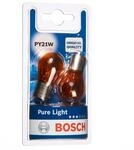 Bosch PY21W Pure Light Halogen-Gl&uuml;hlampe f&uuml;r Auto-Scheinwerfer, 12 V 21 W, in