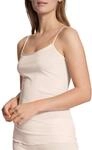 CALIDA True Confidence Spaghetti-Top Damen, Unterhemd aus Merinowolle und Seide,