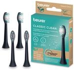 Beurer SC Classic Clean B&uuml;rstenk&ouml;pfe f&uuml;r elektrische Zahnb&uuml;rste, 4 Ersatzb&uuml;rsten
