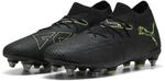 Puma Unisex Future 8 Match MXSG Fu&szlig;ballschuh, Black-Fizzy Light-Green Terrain,...
