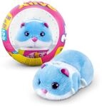 Pets Alive Hamster Mania von ZURU, Blue Hamster, Pet Nurture, Kuscheltier, Real