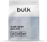 Bulk Pure Whey Isolate 90 | Erdbeere | 25gtein Portion | Ultra-gefiltertes
