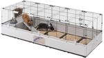 Ferplast Kaninchenk&auml;fig, Hasenk&auml;fig, Meerschweinchenk&auml;fig, MODULAR 4, Modularer,