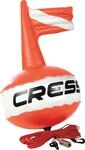 Cressi TA611500 Ankerbojen. Fluoreszierend Rot/Wei&szlig;