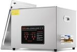 VEVOR Ultraschallreiniger 15 L professionelle 360 W Reinigungsmaschine mit Timer &