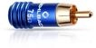Oehlbach Cover Connector 75 Ohm Blau