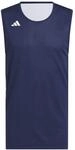 adidas Herren M Everyday Pro Bball Jersey Shirt, Team Navy/White, M