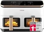 COSORI Hei&szlig;luftfritteuse 2 Kammern, Testsieger der Stiftung Warentest, 8,5 L 6-in-1