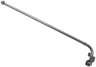 Gardinia Schwenkstange, Metall-Stange inkl. Befestigungsmaterial, Ausziehbar,