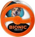 Bionic Toss-n-Tug Ring, extrem widerstandsf&auml;higes Hundespielzeug, 22,7cm